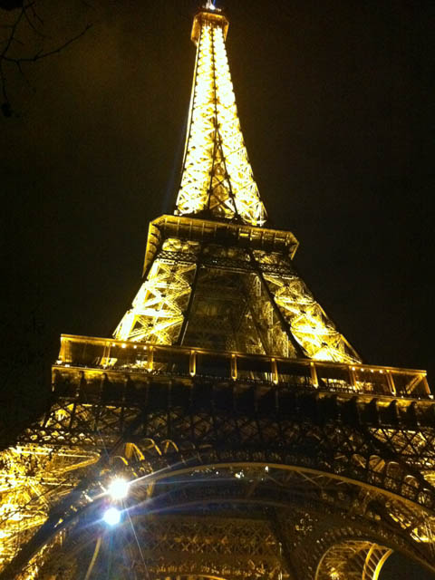 An evening stroll through Paris.